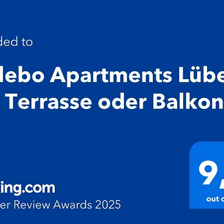 Apartman Sadebo Mit Terrasse Oder Balkon *