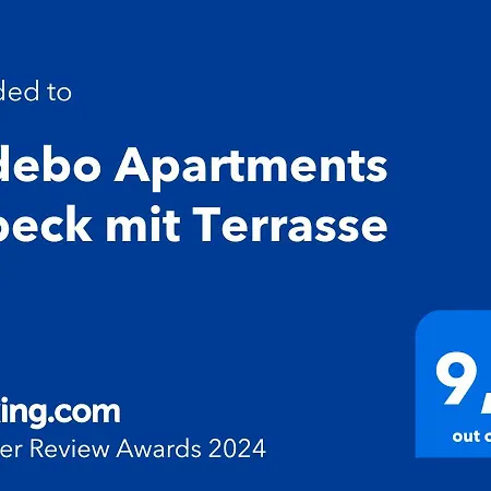 Sadebo Mit Terrasse Oder Balkon Apartman Lübeck